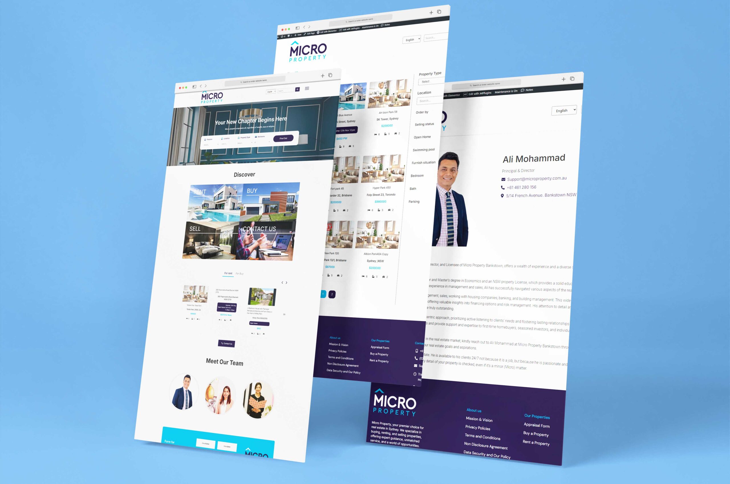 Real Estate Website ⮞